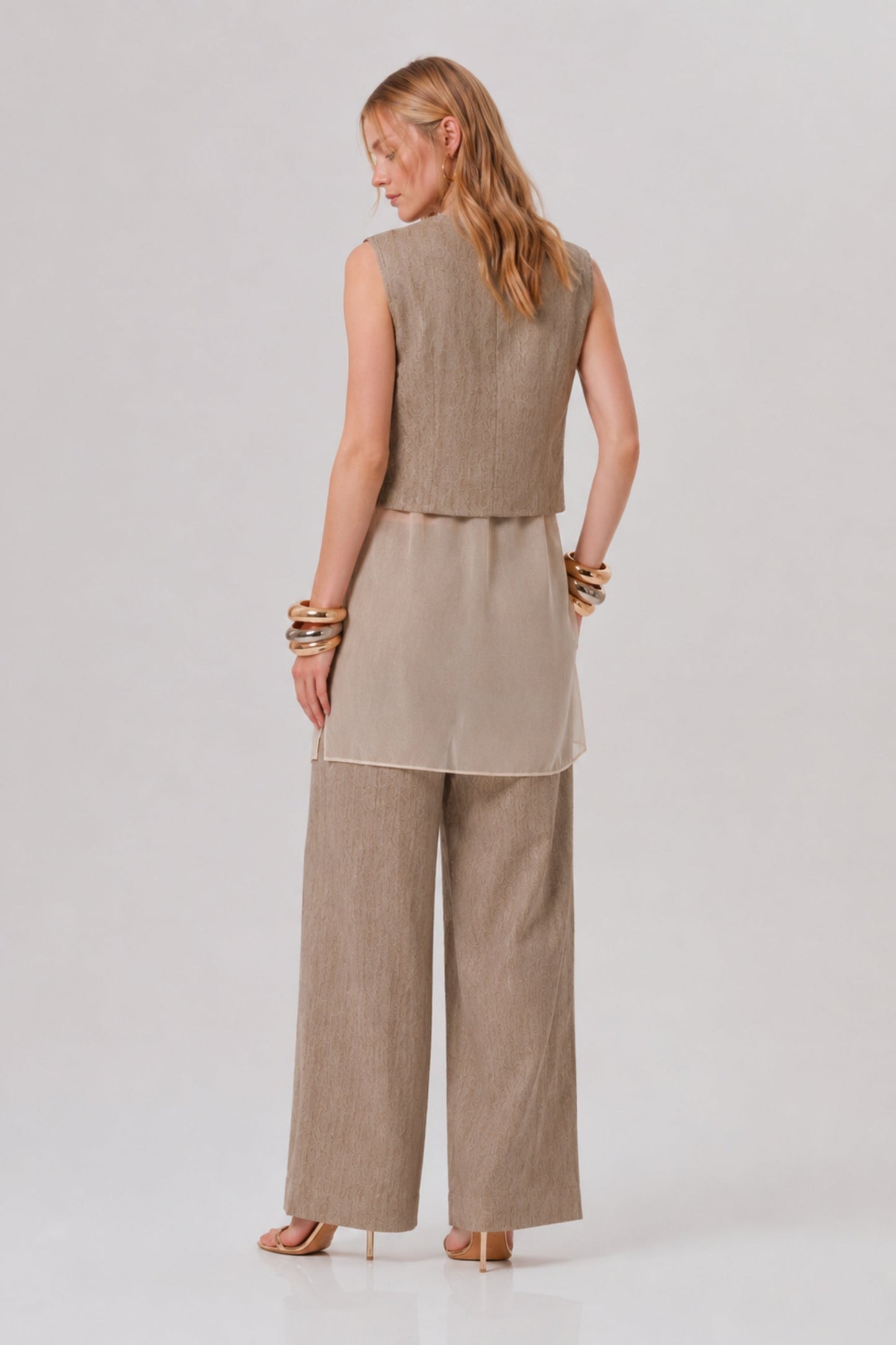 Oatwood Sheer Linen Co-ord