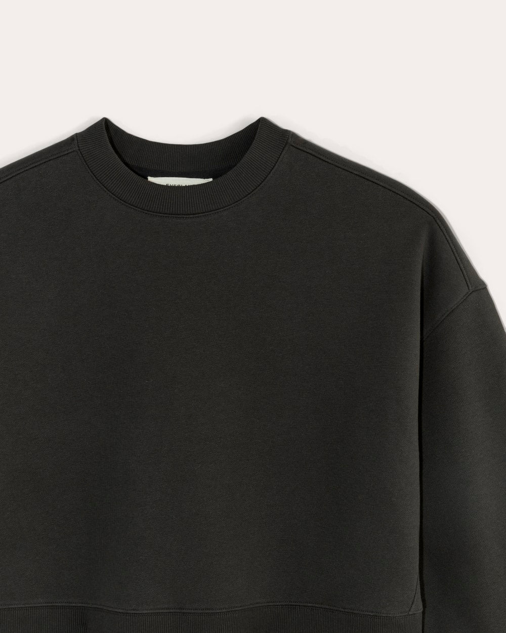 Luxe Fleece Sweatshirt | Black