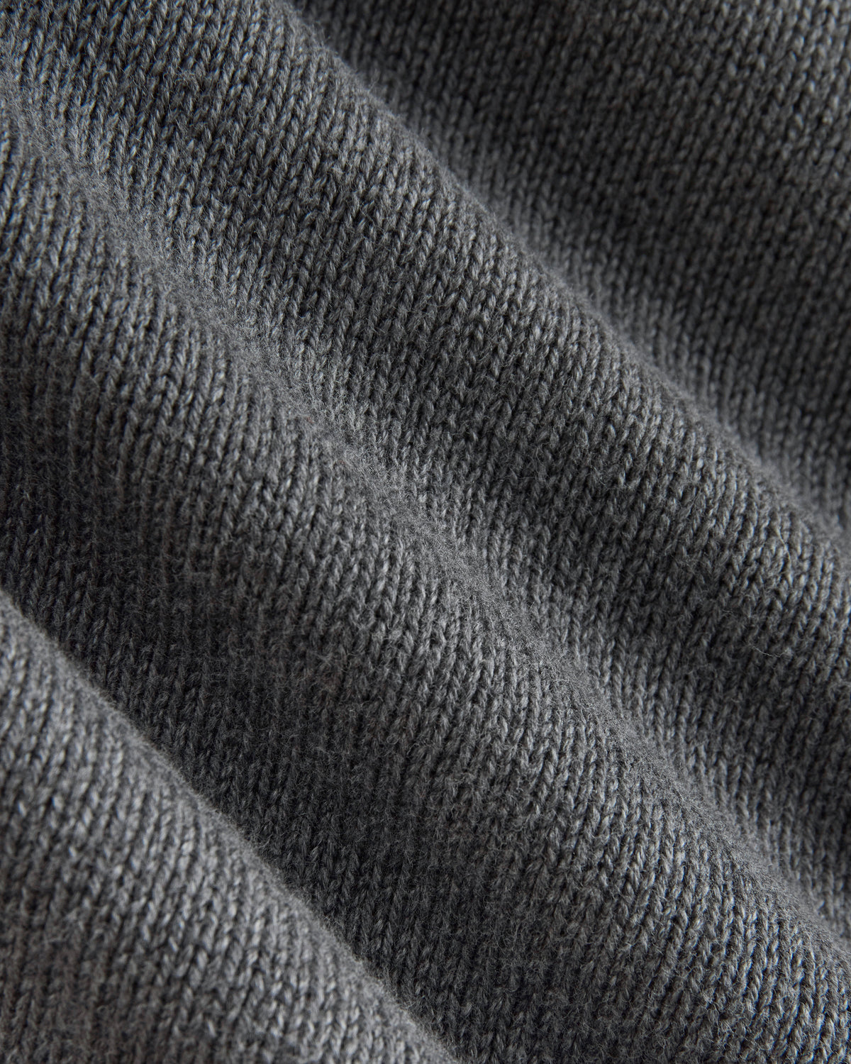 The Boxy Sweater in Everyday Cotton | Heathered Charcoal