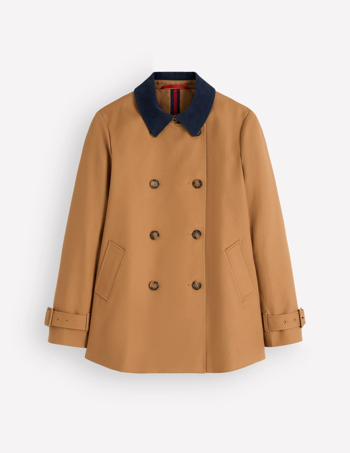 Swing Box Short Trench-Camel