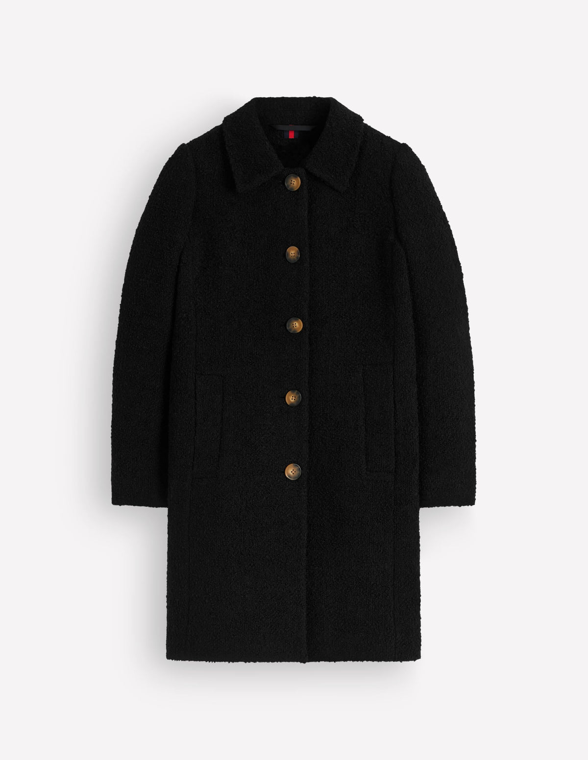 Aylesford Wool Coat-Black