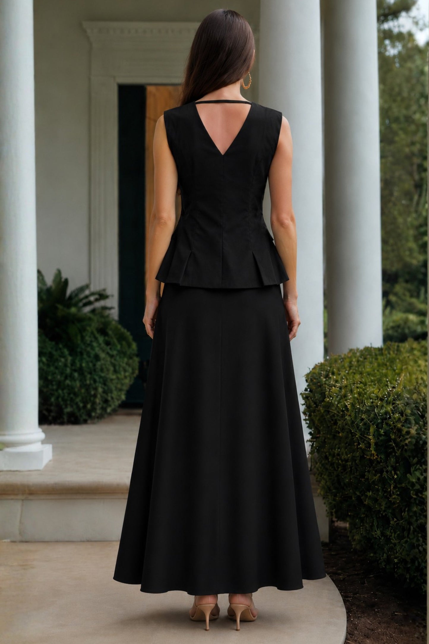 Oslo Noir Skirt Co-ord Set
