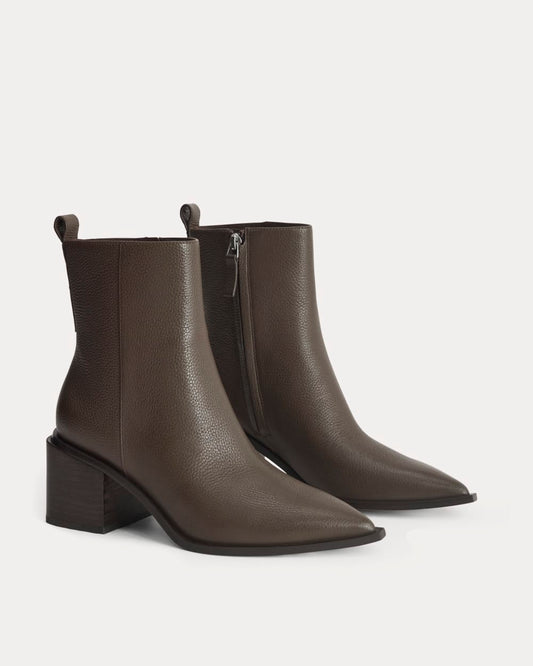 Studio Block Heel Boot | Brown