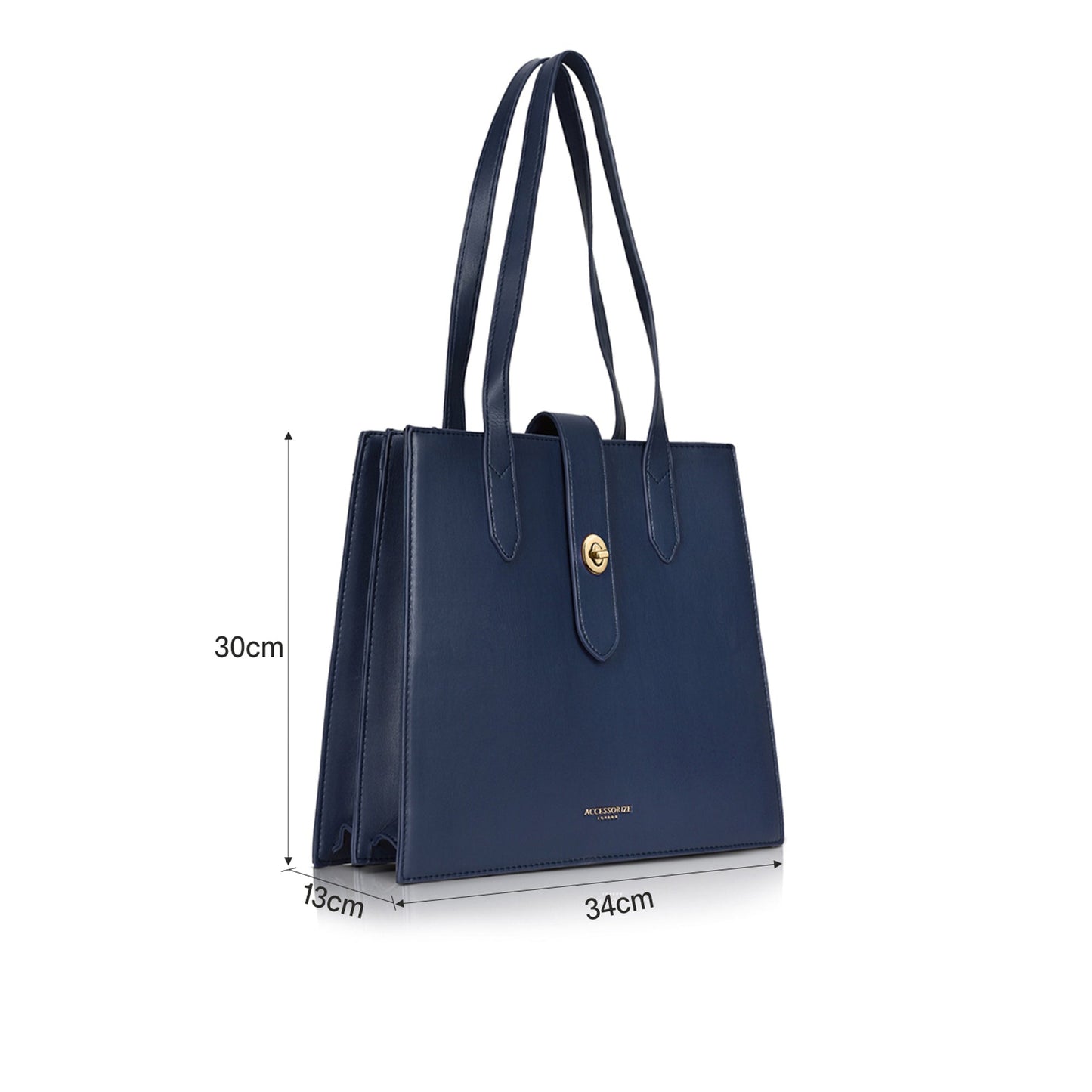 Blue Celest Work Tote