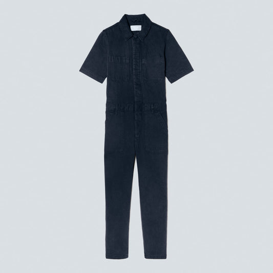 The Supersoft Jean Coverall | Ink Wash