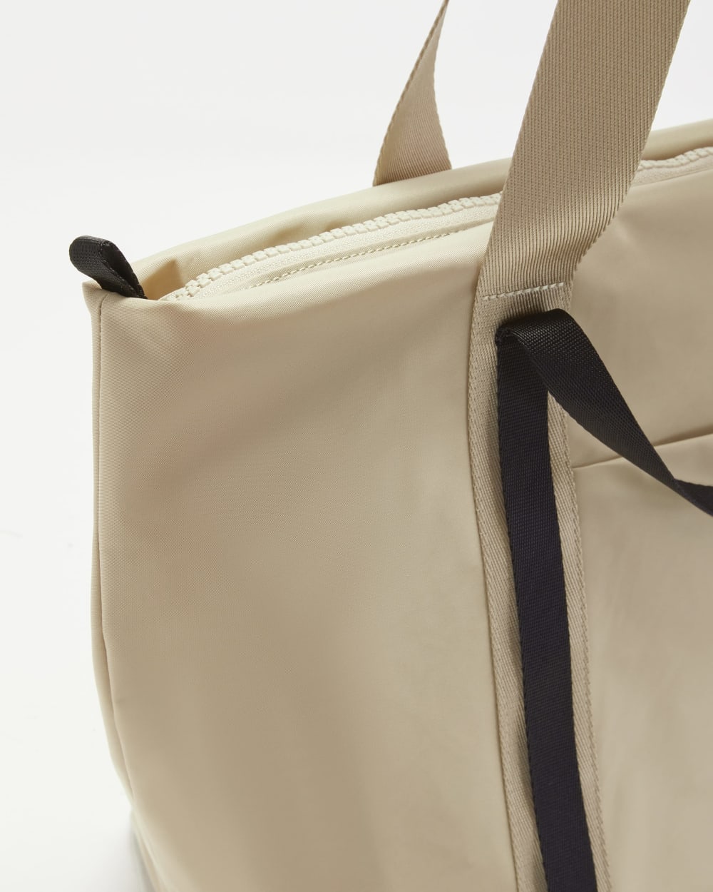 The Recycled Nylon Tote | Khaki