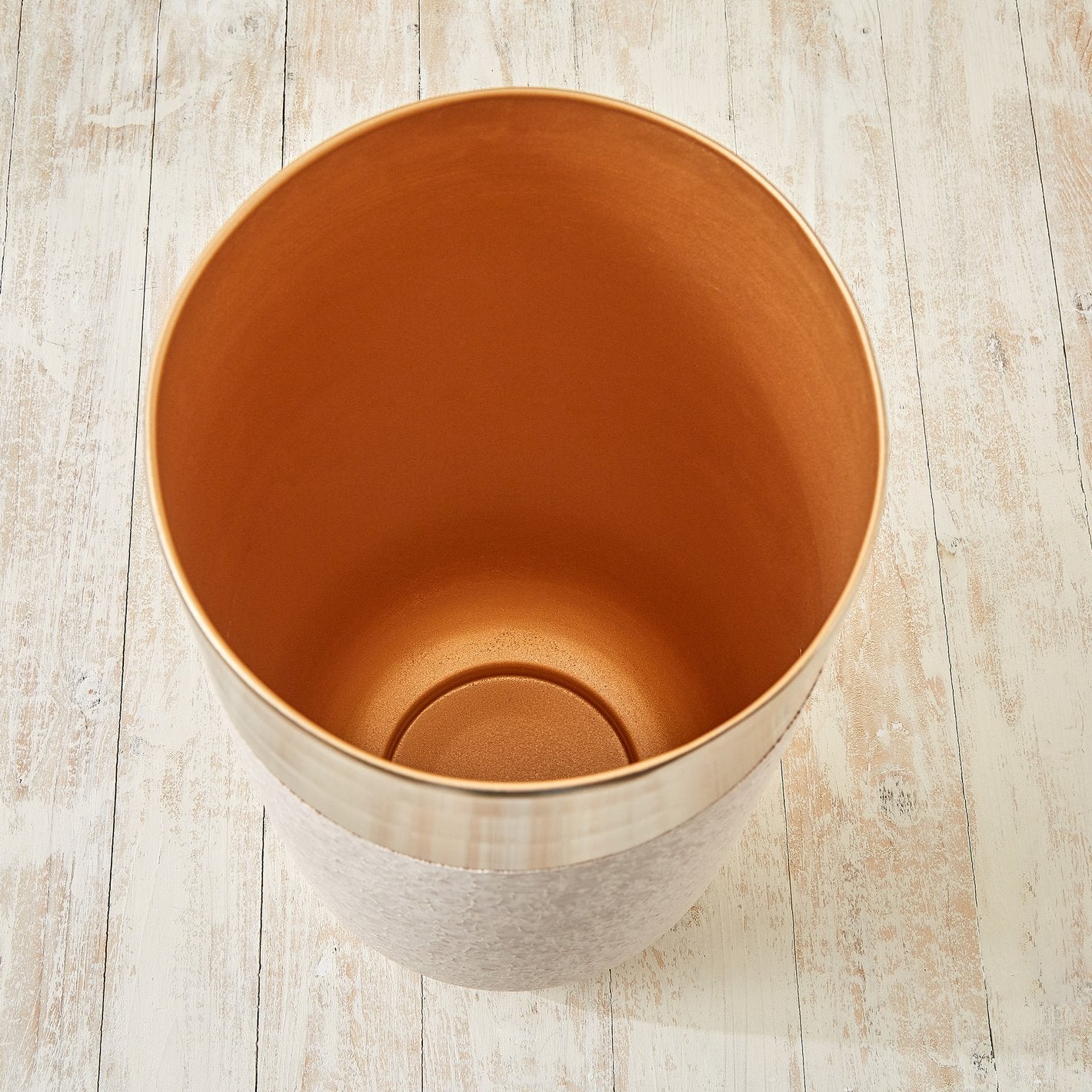 Gardenia Ferra Set of 2 Metal Floor Planters