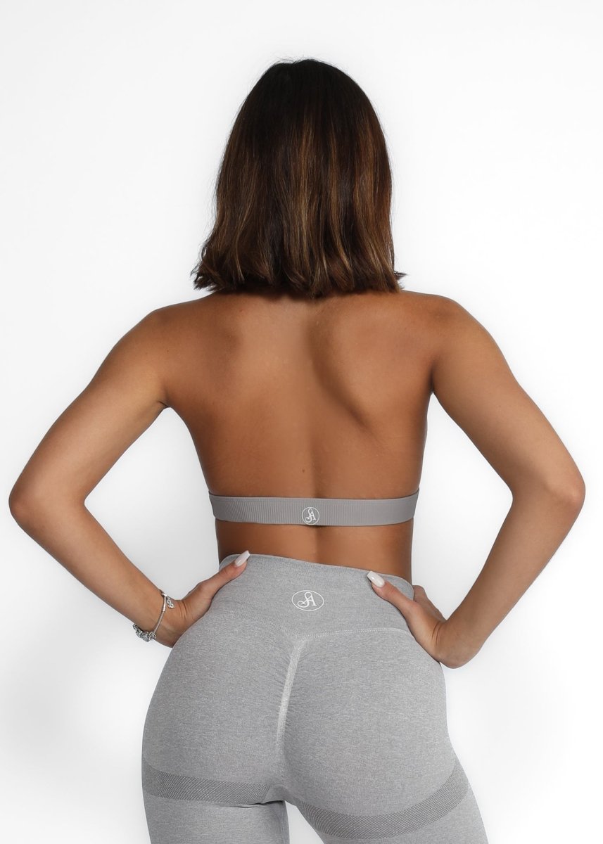 Ribbed Halter Bra