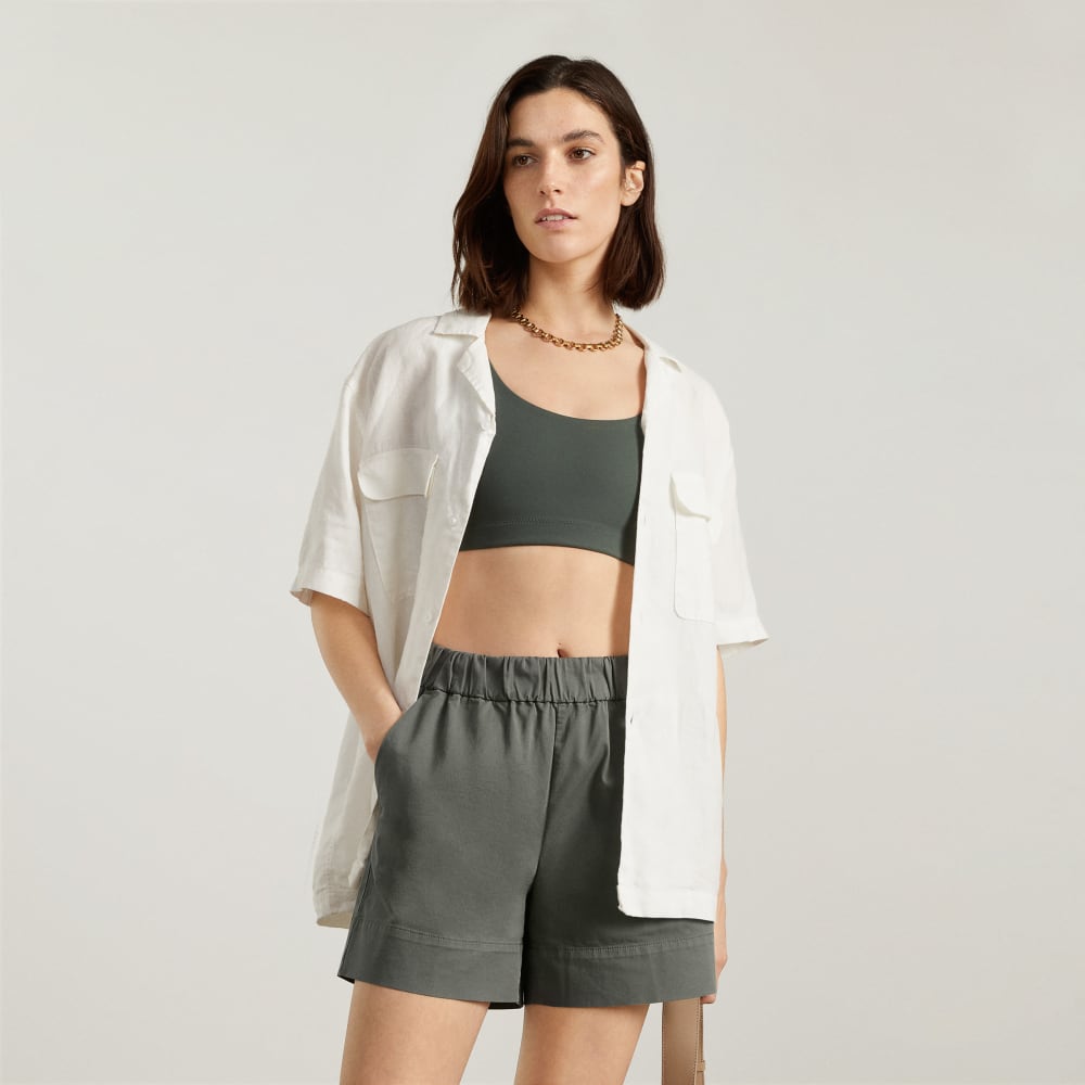 The Easy Short | Pewter Green