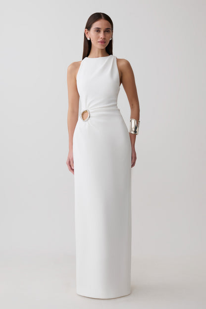 Maylin Hardware Maxi Dress - Ivory
