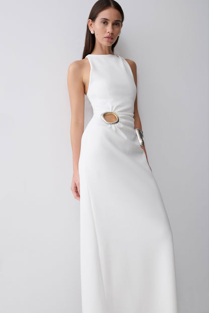 Maylin Hardware Maxi Dress - Ivory