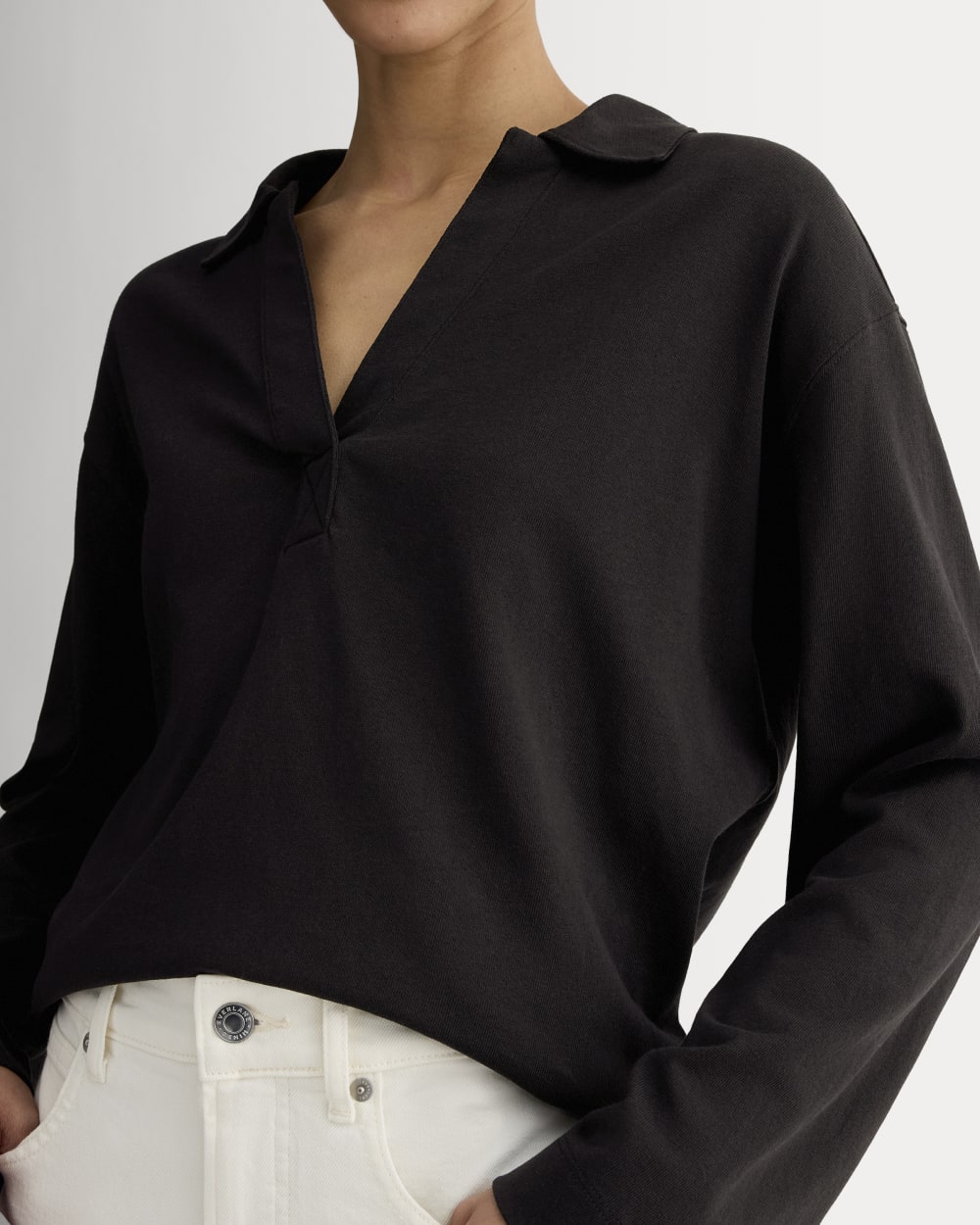 The Mariner Rugby Top | Black