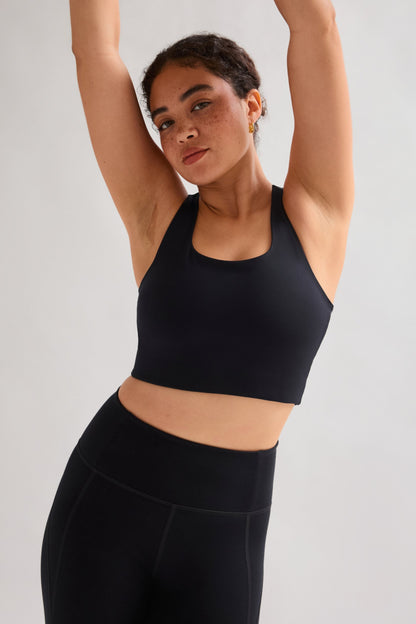 Black Paloma Racerback Bra