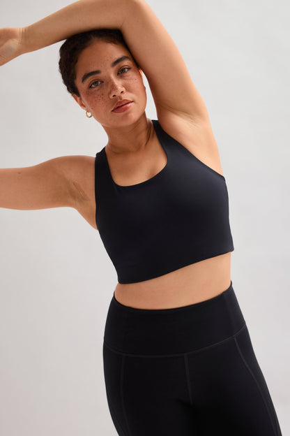 Black Paloma Racerback Bra
