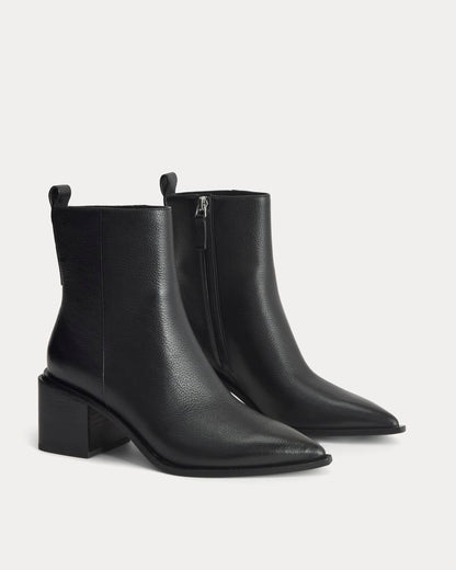 Studio Block Heel Boot | Black