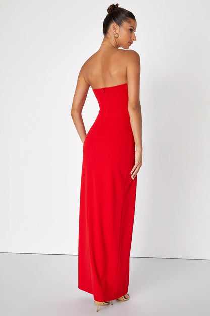 Dedicated to Glamour Strapless Maxi Dress
