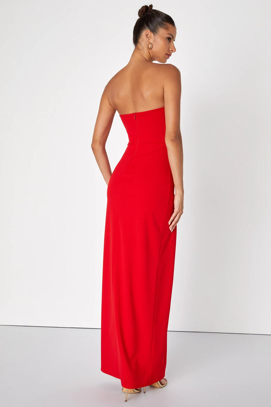 Dedicated to Glamour Strapless Maxi Dress