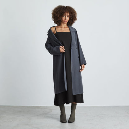 The Japanese GoWeave® Slip Dress | Black
