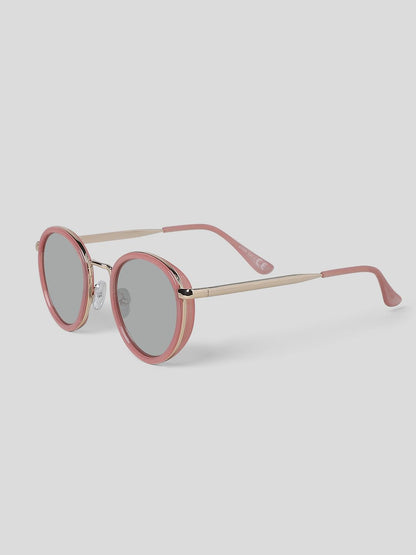 Peach Round Sunglasses