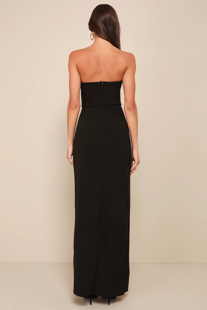Dedicated to Glamour Strapless Maxi Dress