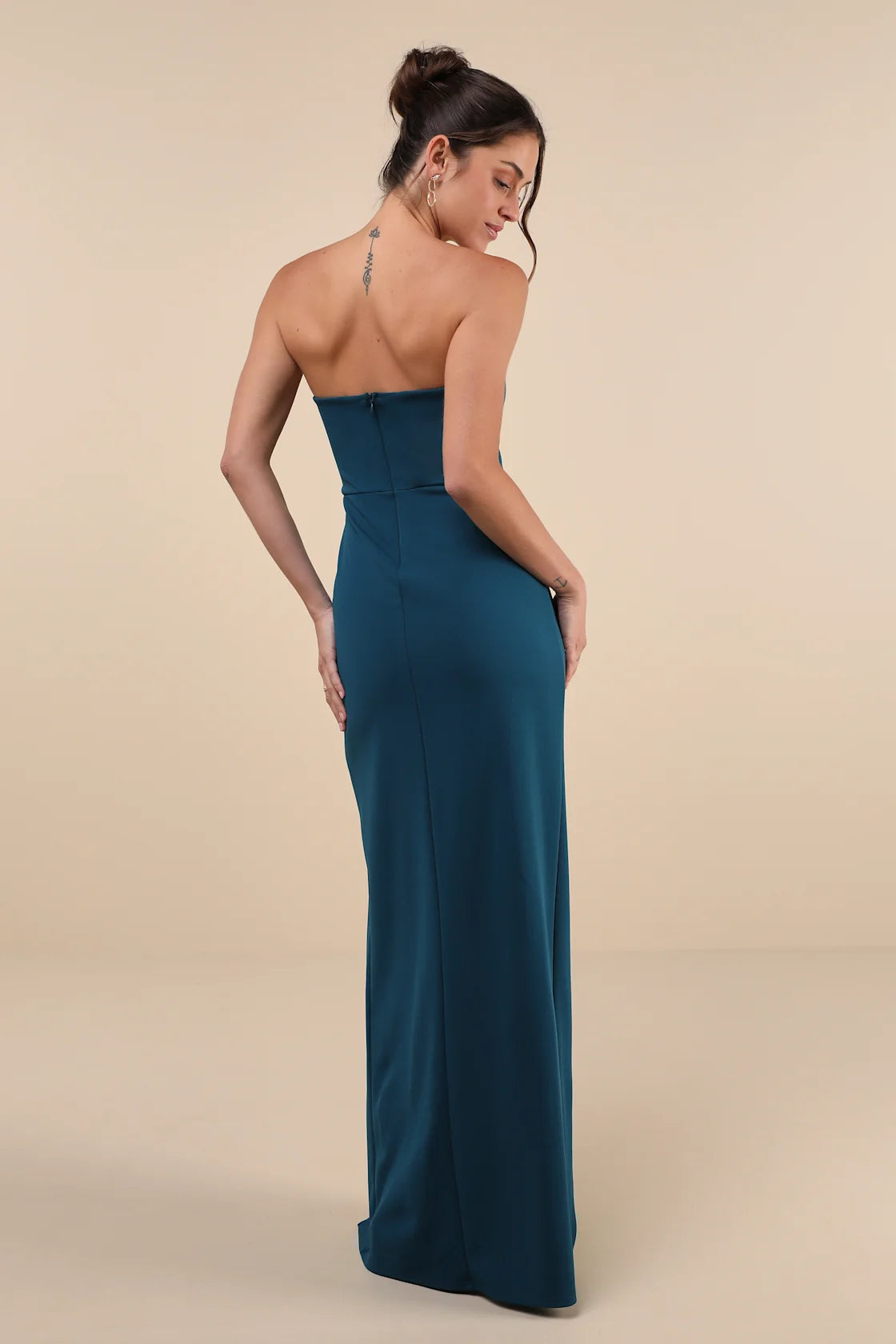 Dedicated to Glamour Strapless Maxi Dress