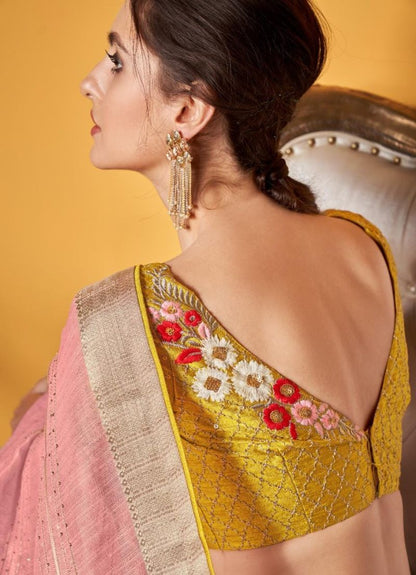 Fancy Designer Wedding Saree
