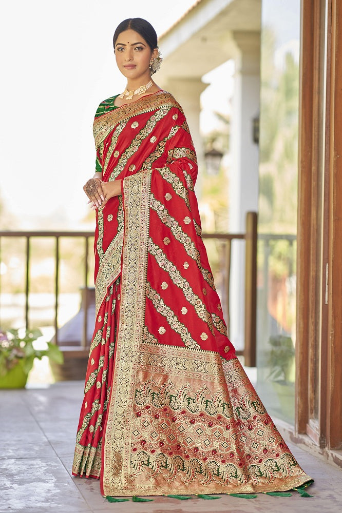 Designer Banarasi Silk Saree