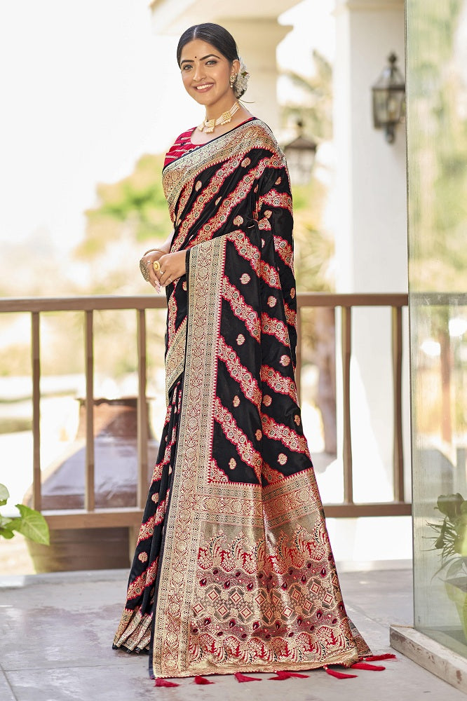 Designer Banarasi Silk Saree
