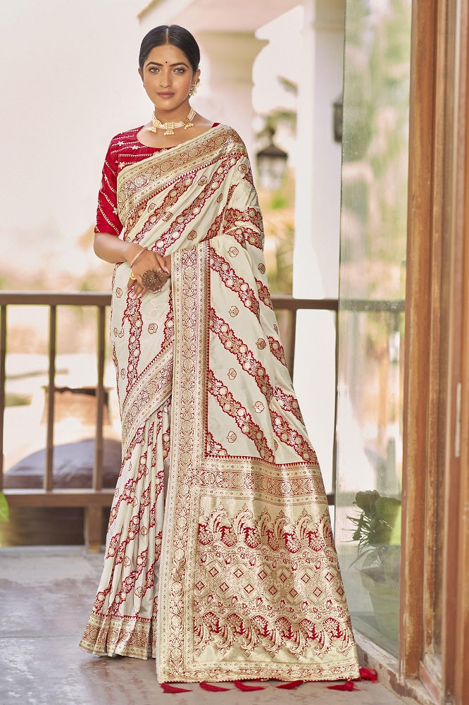 Designer Banarasi Silk Saree