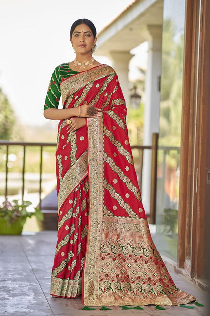 Designer Banarasi Silk Saree