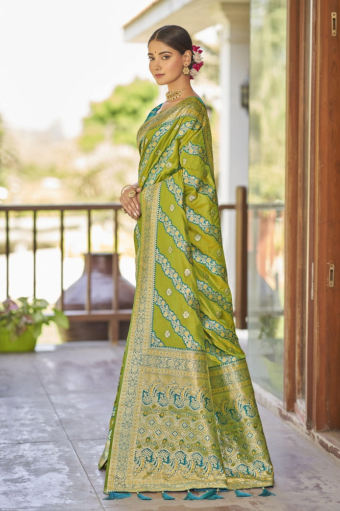 Designer Banarasi Silk Saree
