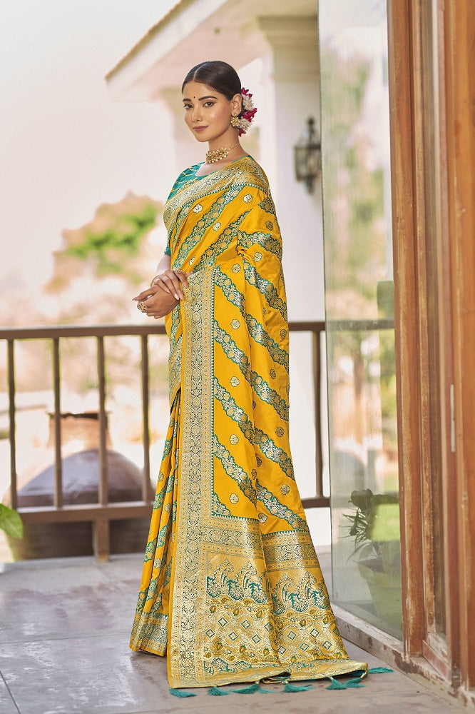Designer Banarasi Silk Saree