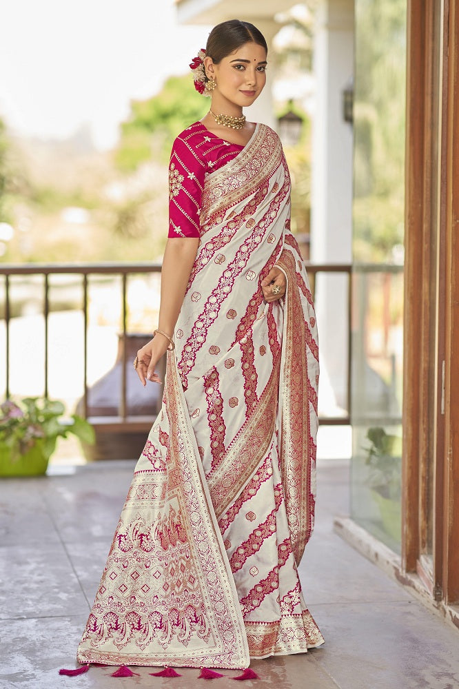 Designer Banarasi Silk Saree