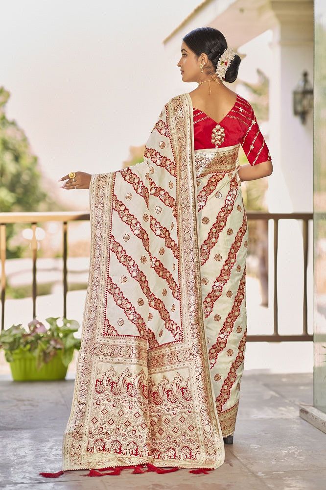 Designer Banarasi Silk Saree