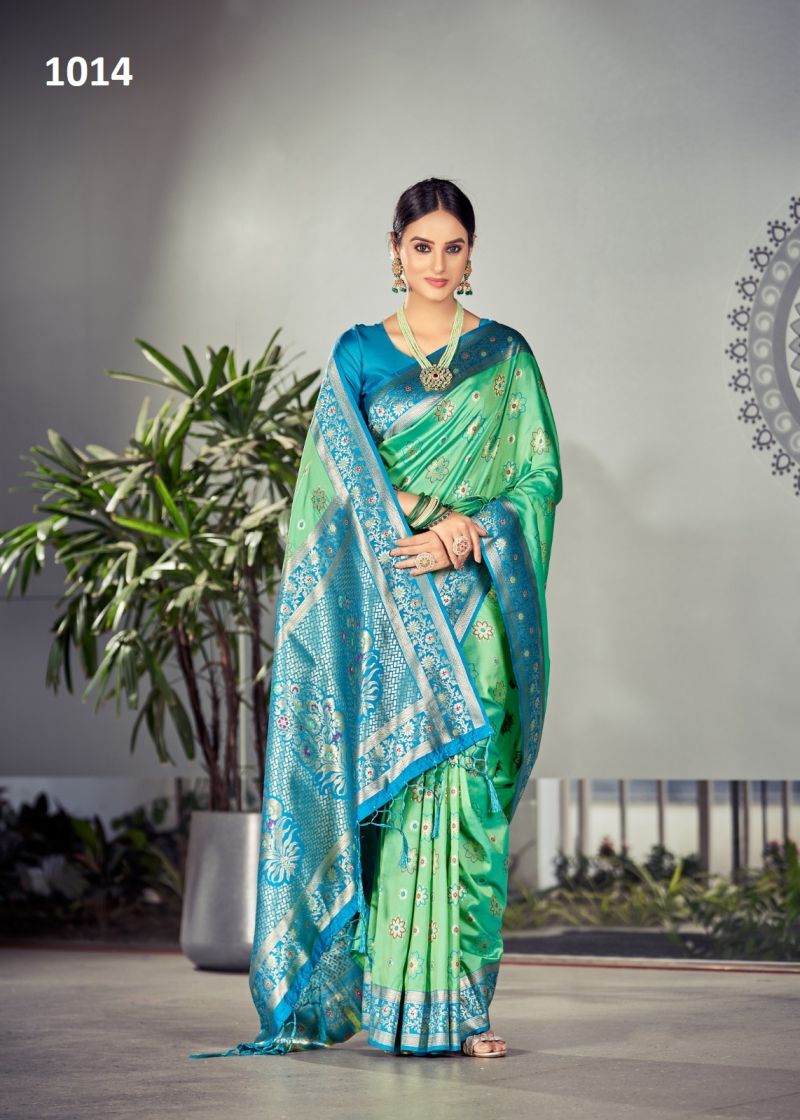 Exclusive Designer Silk Satin Saree