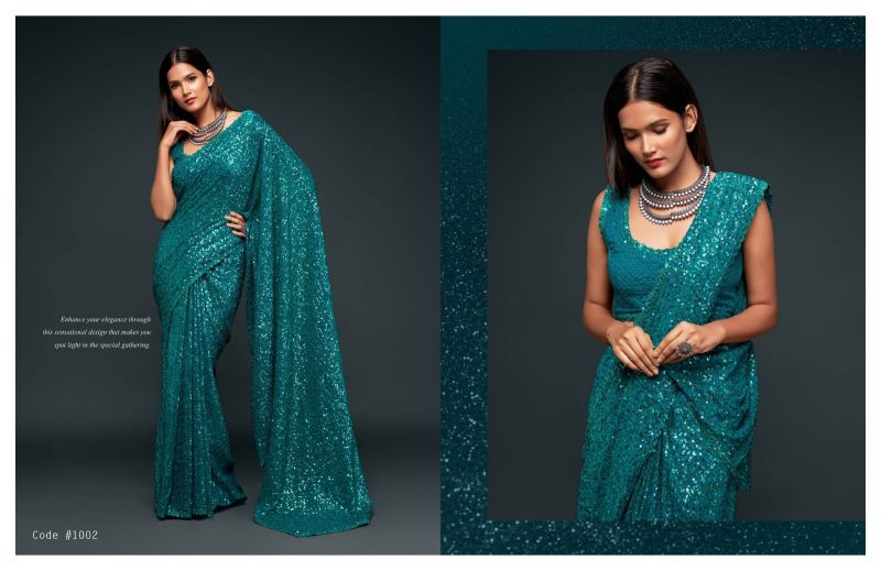 Georgette Designer Saree