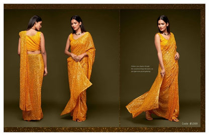 Georgette Designer Saree