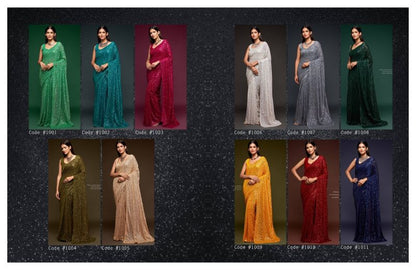 Georgette Designer Saree
