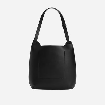 The Cactus Leather Hobo | Black