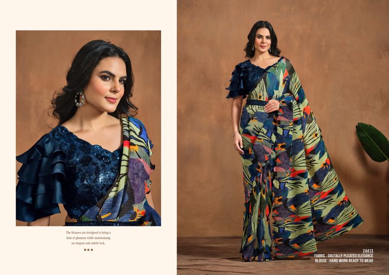 Ready-to-Wear Designer Silk Saree