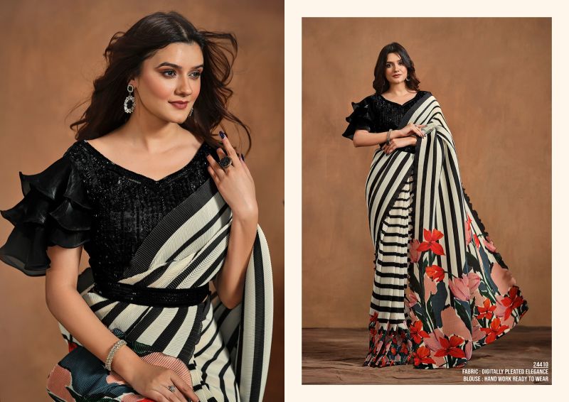 Ready-to-Wear Designer Silk Saree