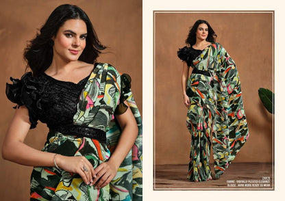 Ready-to-Wear Designer Silk Saree