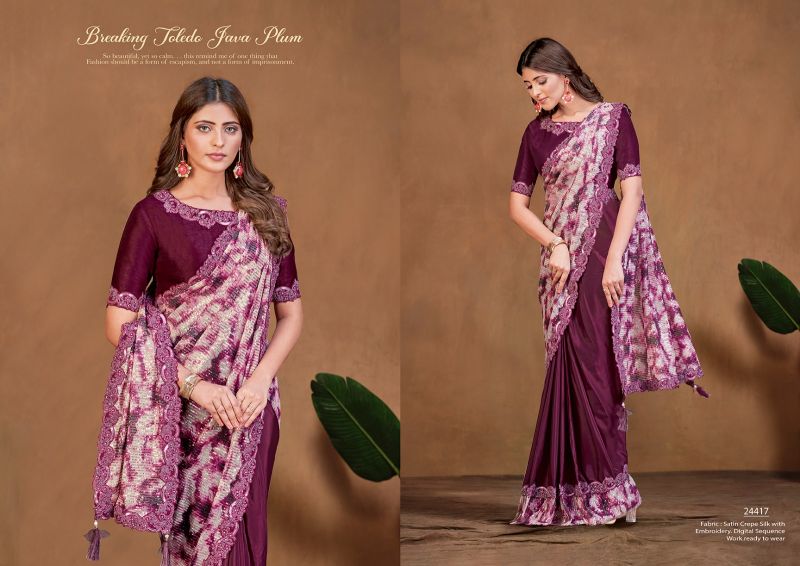 Ready-to-Wear Designer Silk Saree