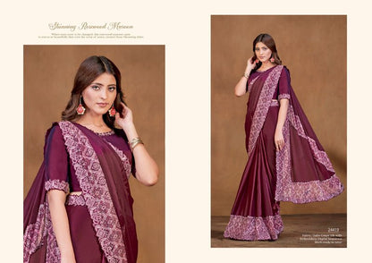 Ready-to-Wear Designer Silk Saree