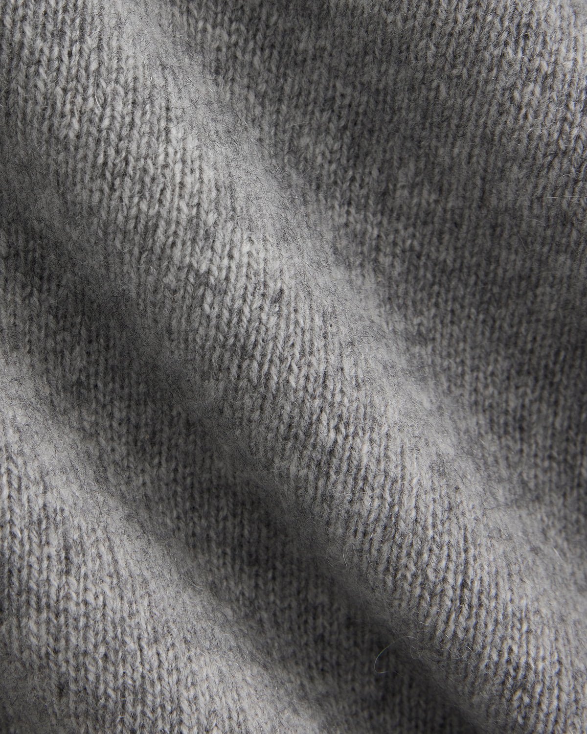 Cashmere High V Boyfriend Sweater | Grey