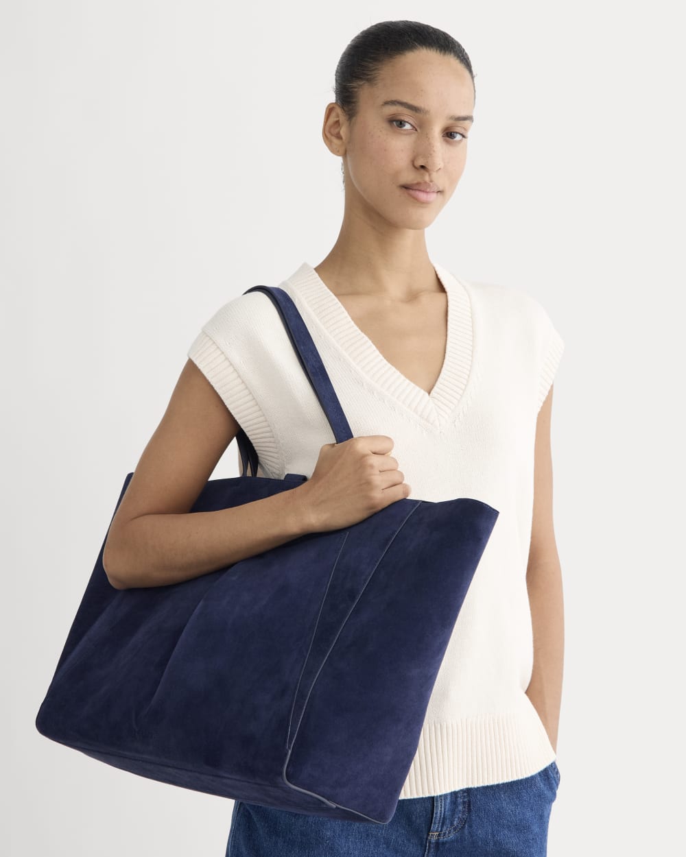 Studio Market Tote | Navy