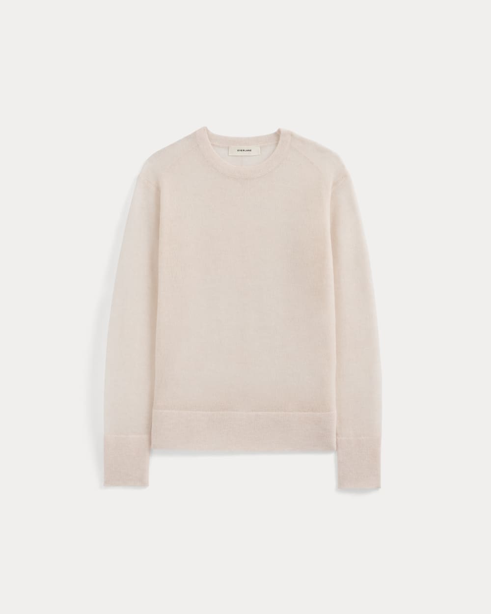 The Air Alpaca™ Relaxed Crew Top | Soft Pink