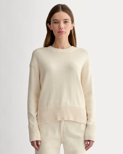 The Boxy Sweater in Everyday Cotton | Canvas
