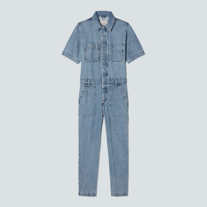 The Supersoft Jean Coverall | Shallow Water