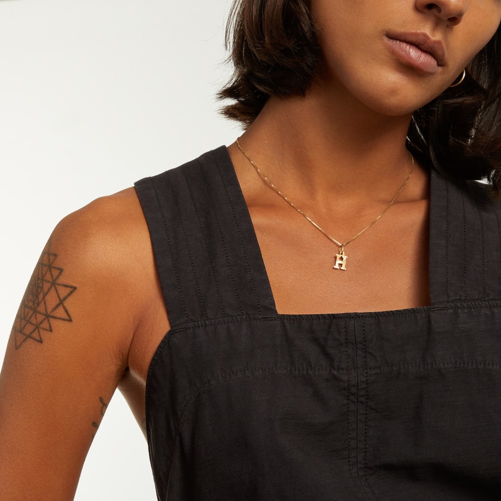 The Fatigue Apron Jumpsuit | Black